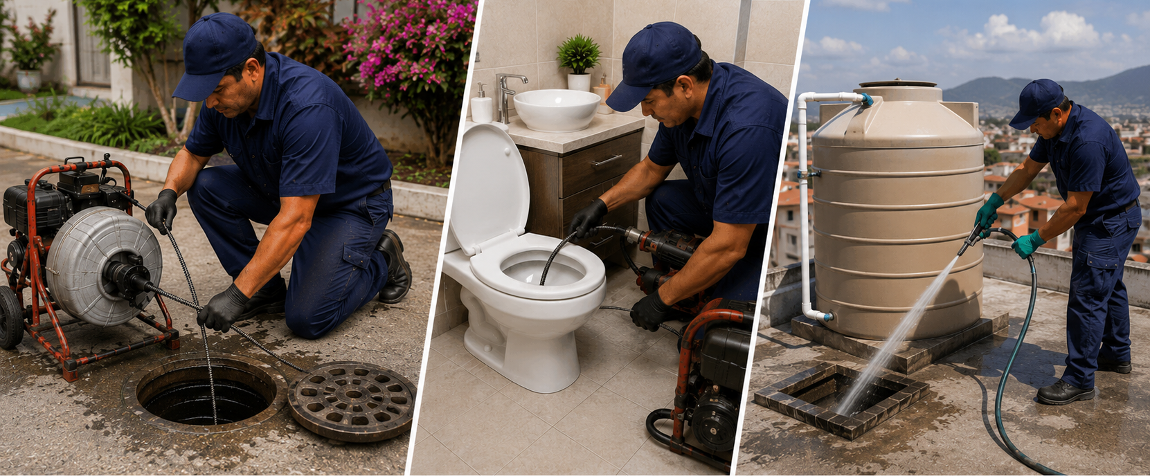 Servicio de Plomería y Destapacaños en Texcoco